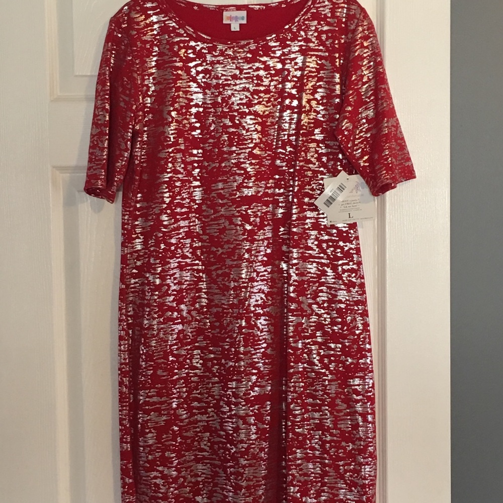 LuLaRoe "Julia" dress size L